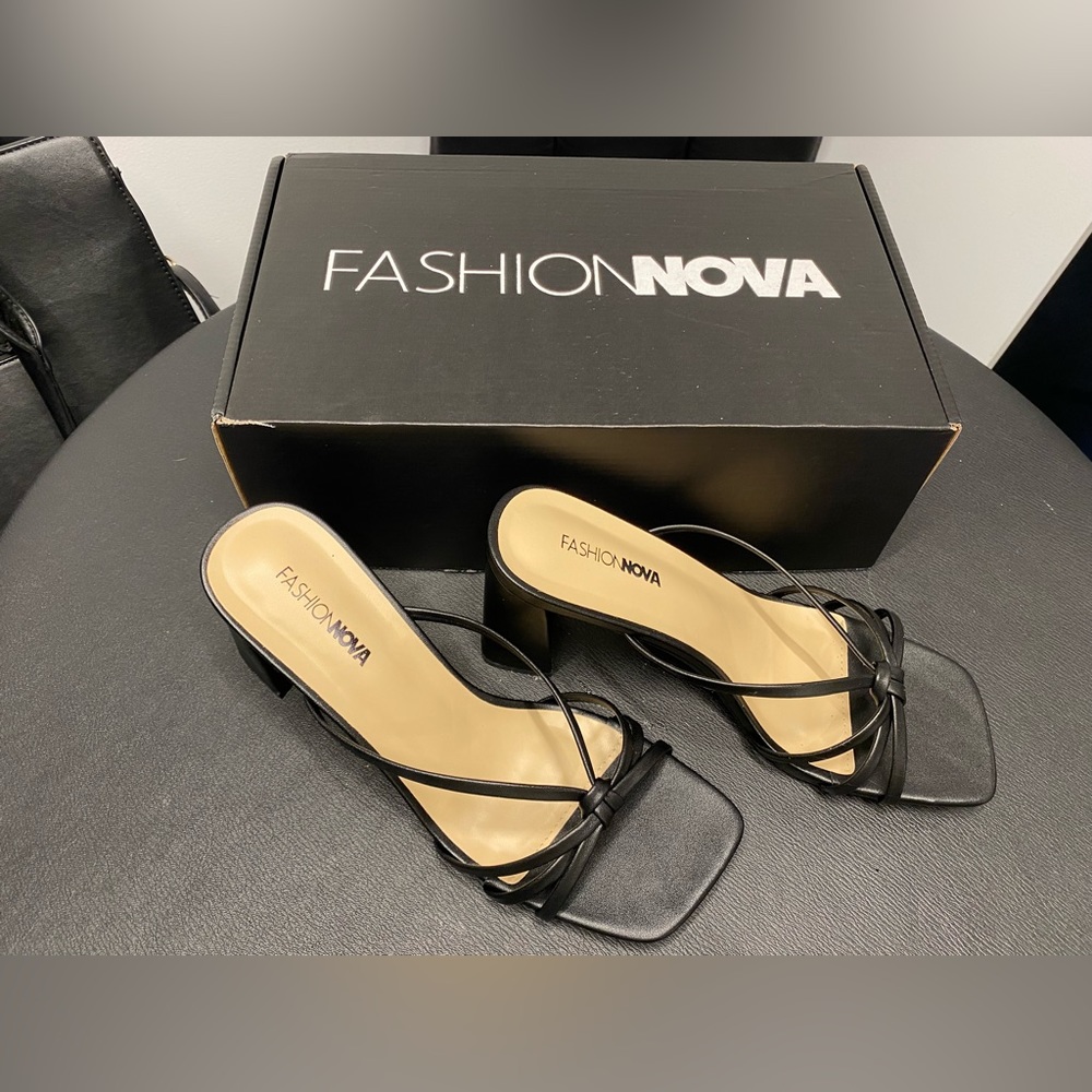 FN New Day Heeled Mules - SIZE 7.5